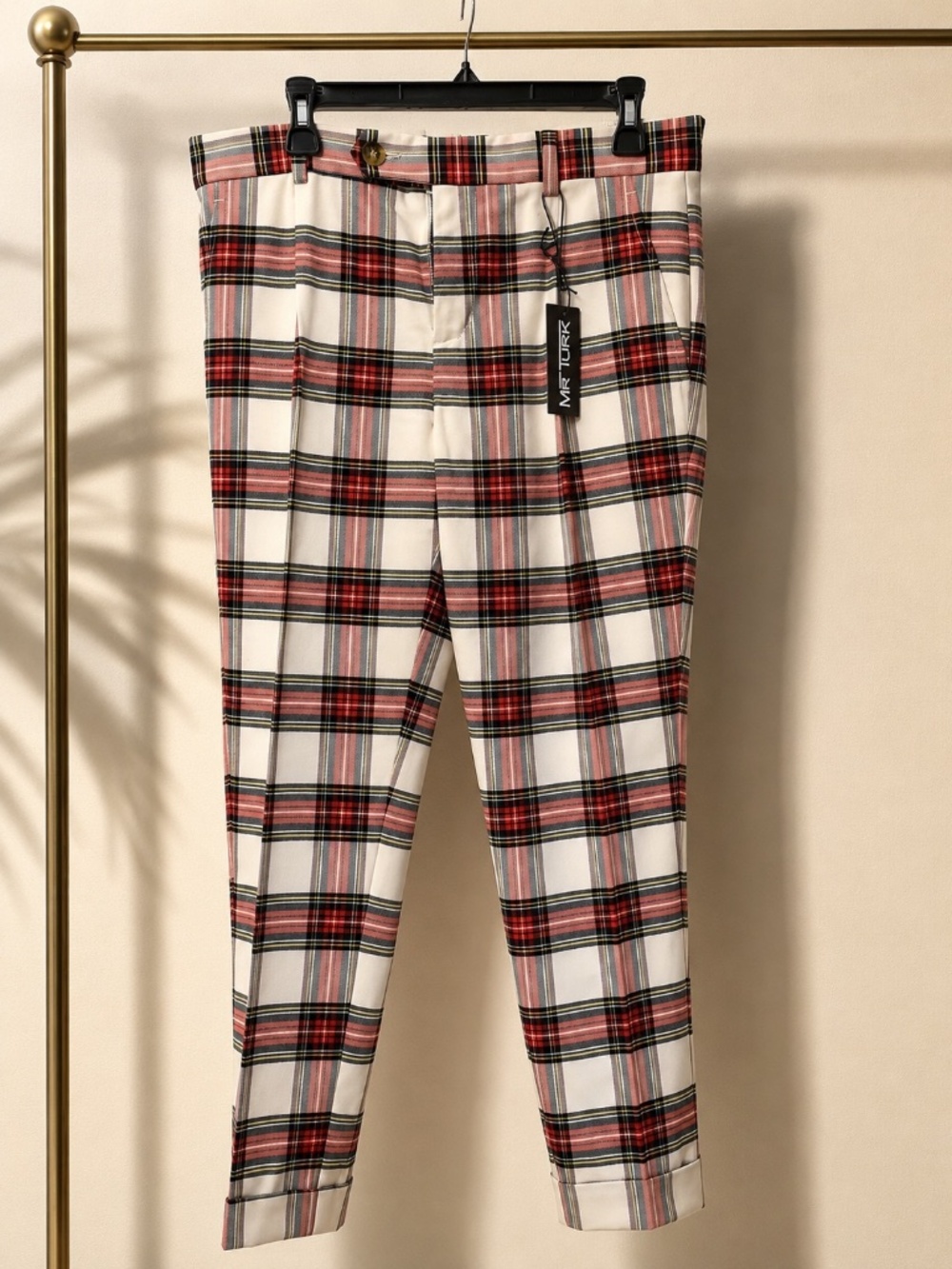 NWT Mr Turk Trina Turk Men’s Plaid Pants 31 — Matching Blazer Available